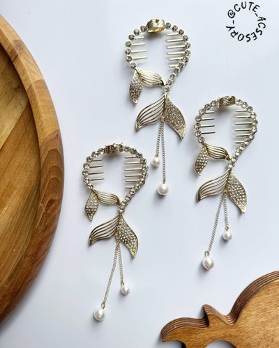 گیره گوجه ای مدل دم ماهی