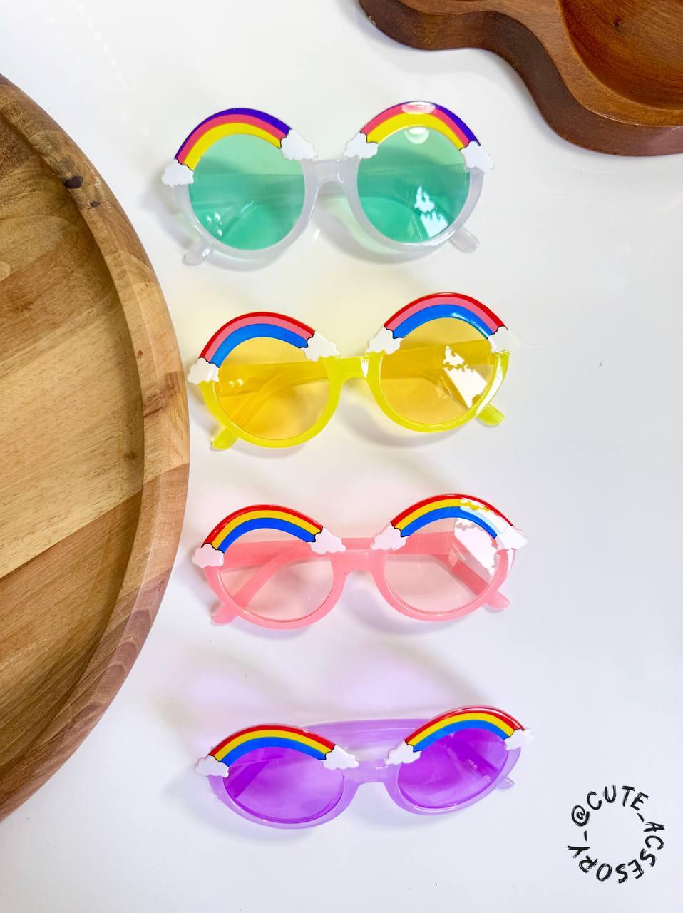 عینک آفتابی بچه گانه رنگین کمان