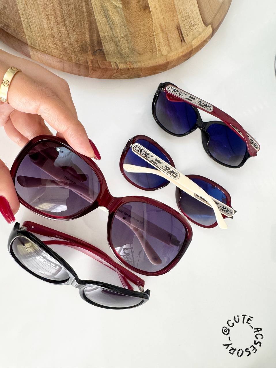 عینک آفتابی زنانه پلاریزه کد ۰۰۴