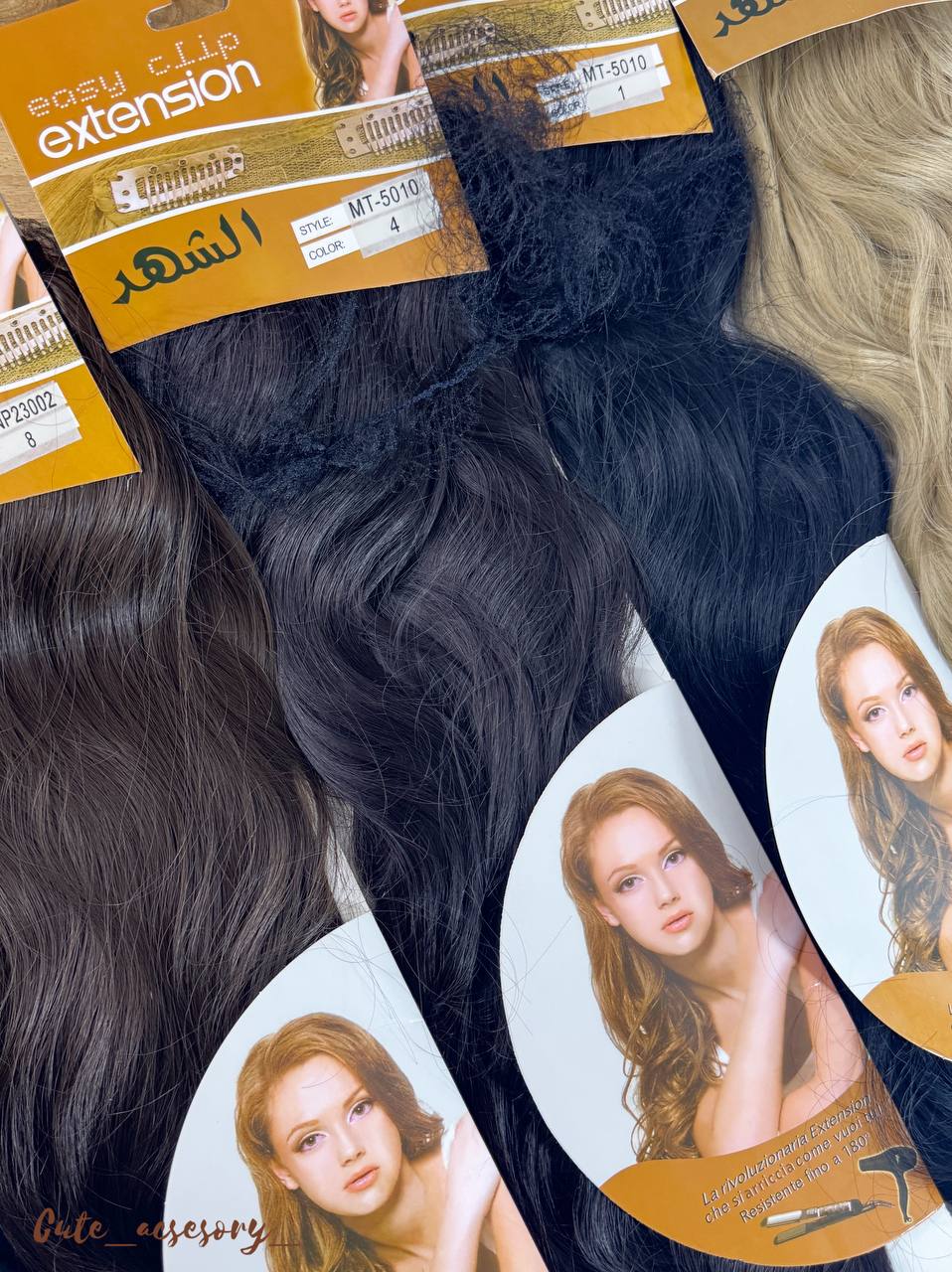 اکستنشن موی کلیپسی