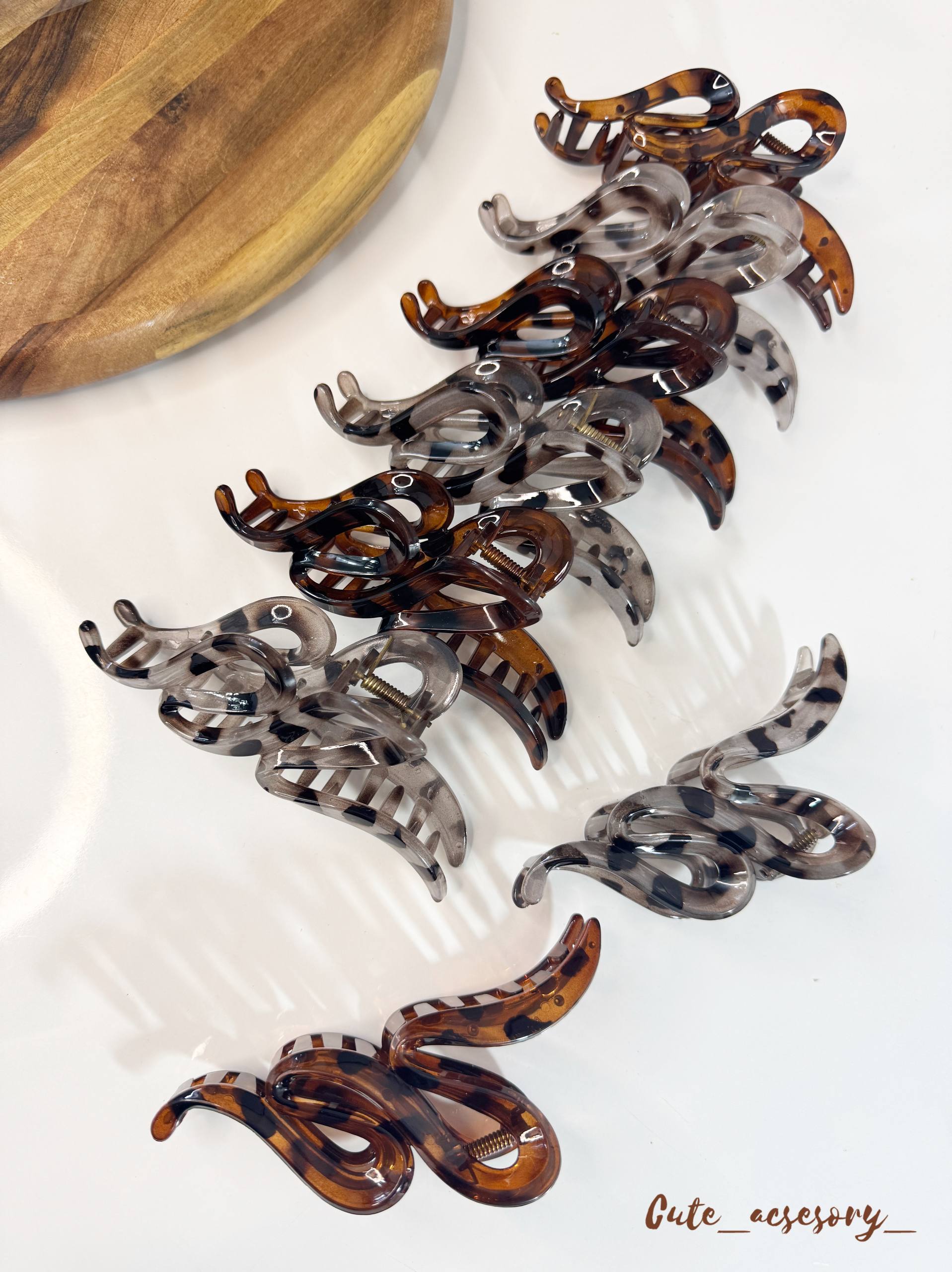 کلیپس ۱۱ سانتی طرح ضربان قلب پلنگی